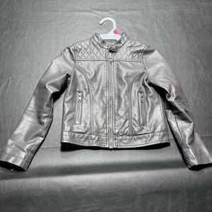 Girls faux leather jacket